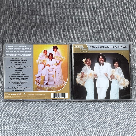 Tony Orlando & Dawn Platinum & Gold Collection Audio CD Music Album - Picture 5 of 8